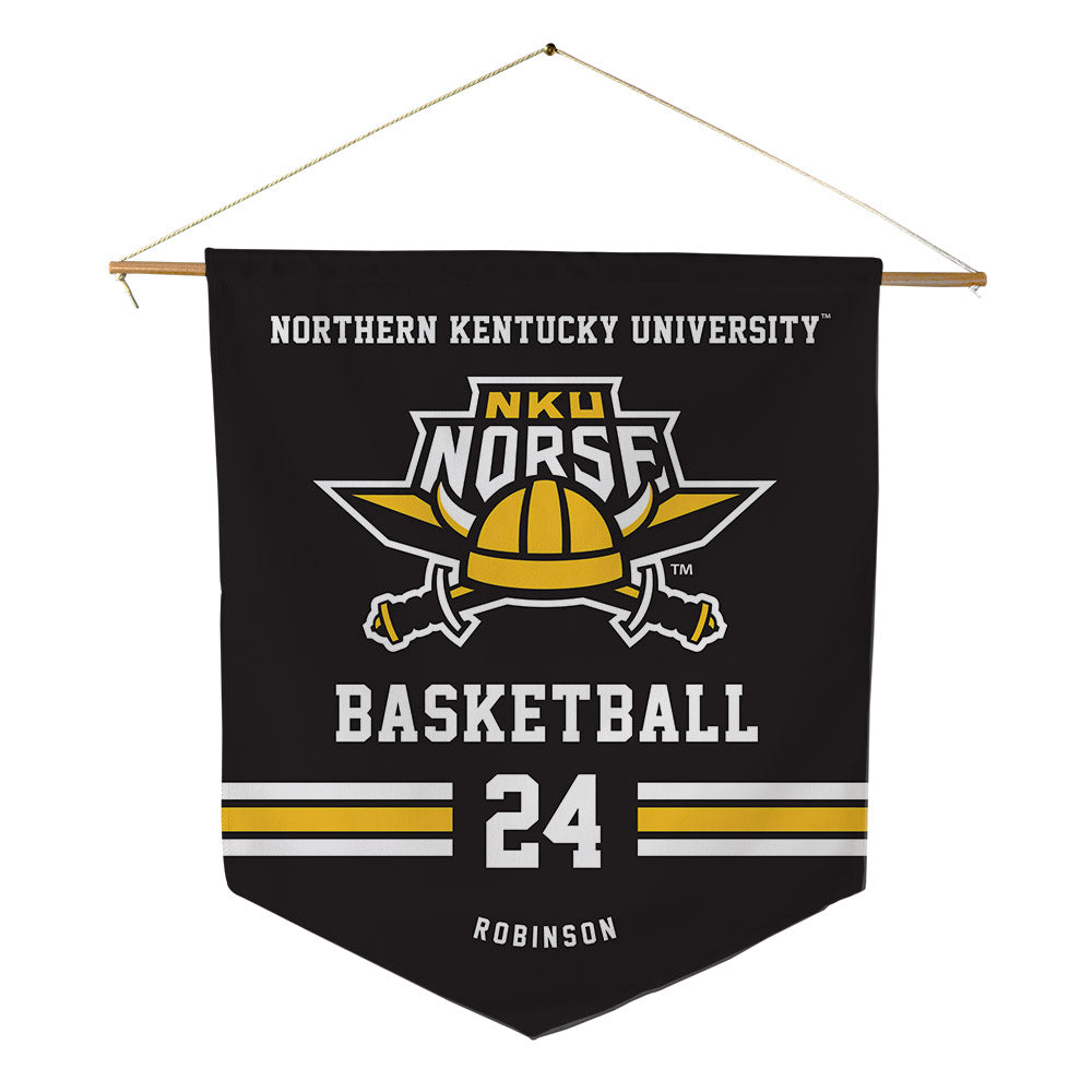 NKU - NCAA Men's Basketball : Kael Robinson - Pennant - 18" x 21"-0
