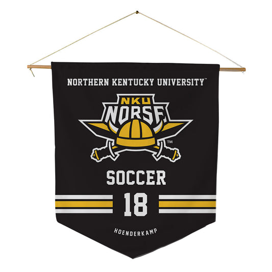 NKU - NCAA Men's Soccer : Diego Hoenderkamp - Pennant - 18" x 21"-0