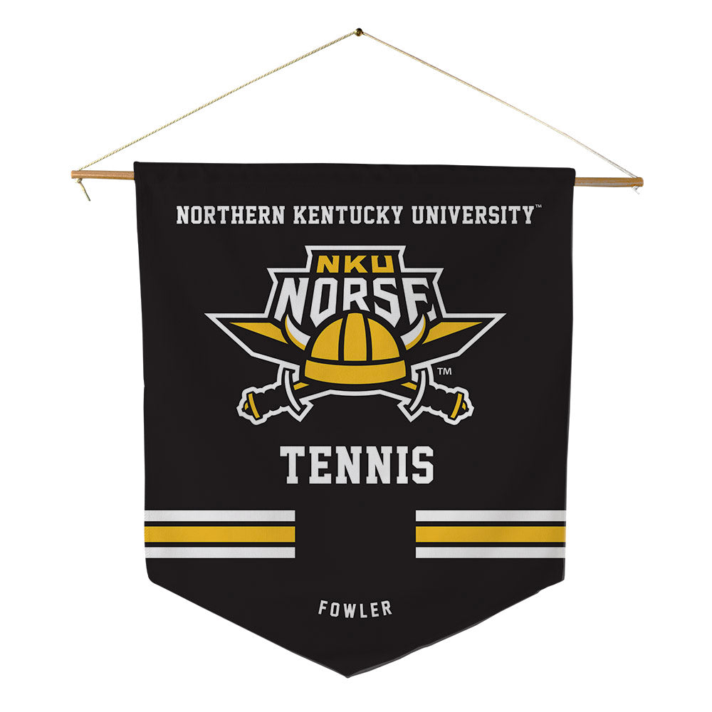 NKU - NCAA Men's Tennis : Dugan Fowler - Pennant - 18" x 21"-0