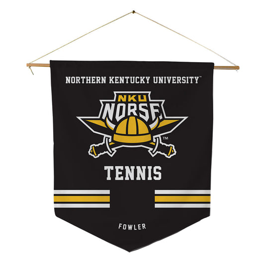 NKU - NCAA Men's Tennis : Dugan Fowler - Pennant - 18" x 21"-0