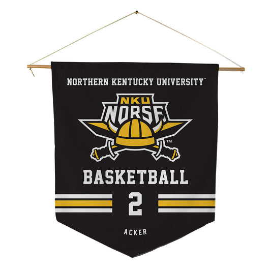 NKU - NCAA Men's Basketball : Eric Acker - Pennant - 18" x 21"-0