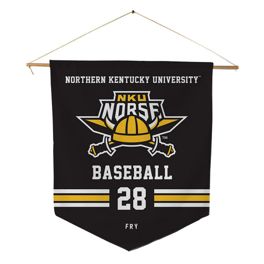 NKU - NCAA Baseball : Evan Fry - Pennant - 18" x 21"-0