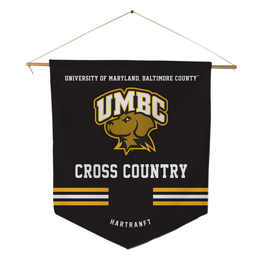UMBC - NCAA Men's Cross Country : Ryan Hartranft - Pennant - 18" x 21"-0