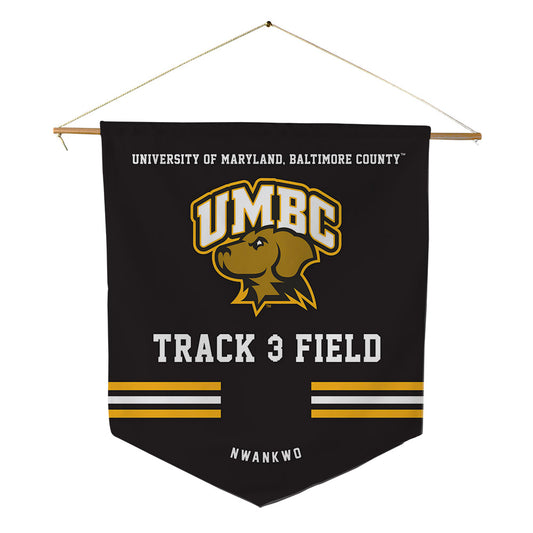 UMBC - NCAA Women's Track & Field : Chiamaka Nwankwo - Pennant - 18" x 21"-0