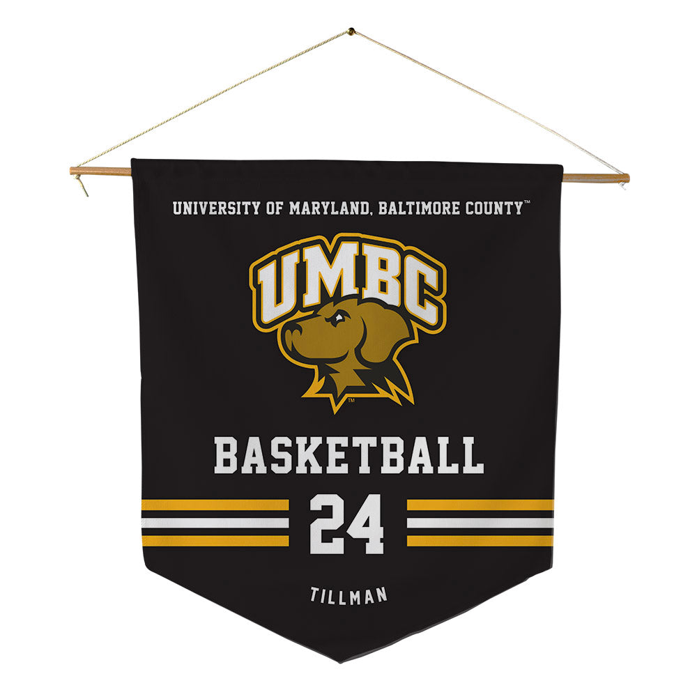 UMBC - NCAA Women's Basketball : Jade Tillman - Pennant - 18" x 21"-0