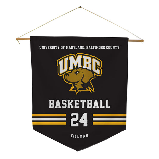 UMBC - NCAA Women's Basketball : Jade Tillman - Pennant - 18" x 21"-0