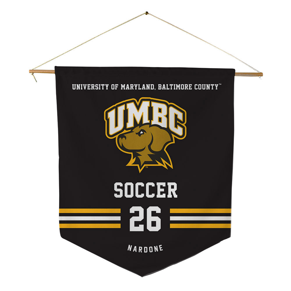 UMBC - NCAA Women's Soccer : Olivia Nardone - Pennant - 18" x 21"-0
