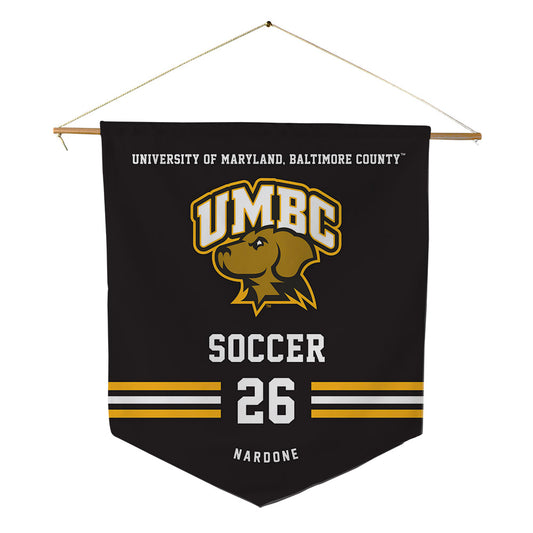 UMBC - NCAA Women's Soccer : Olivia Nardone - Pennant - 18" x 21"-0