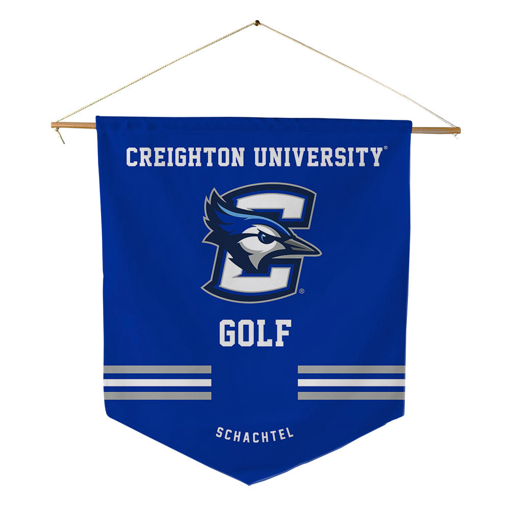 Creighton - NCAA Women's Golf : Adysn Schachtel - Pennant - 18" x 21"-0