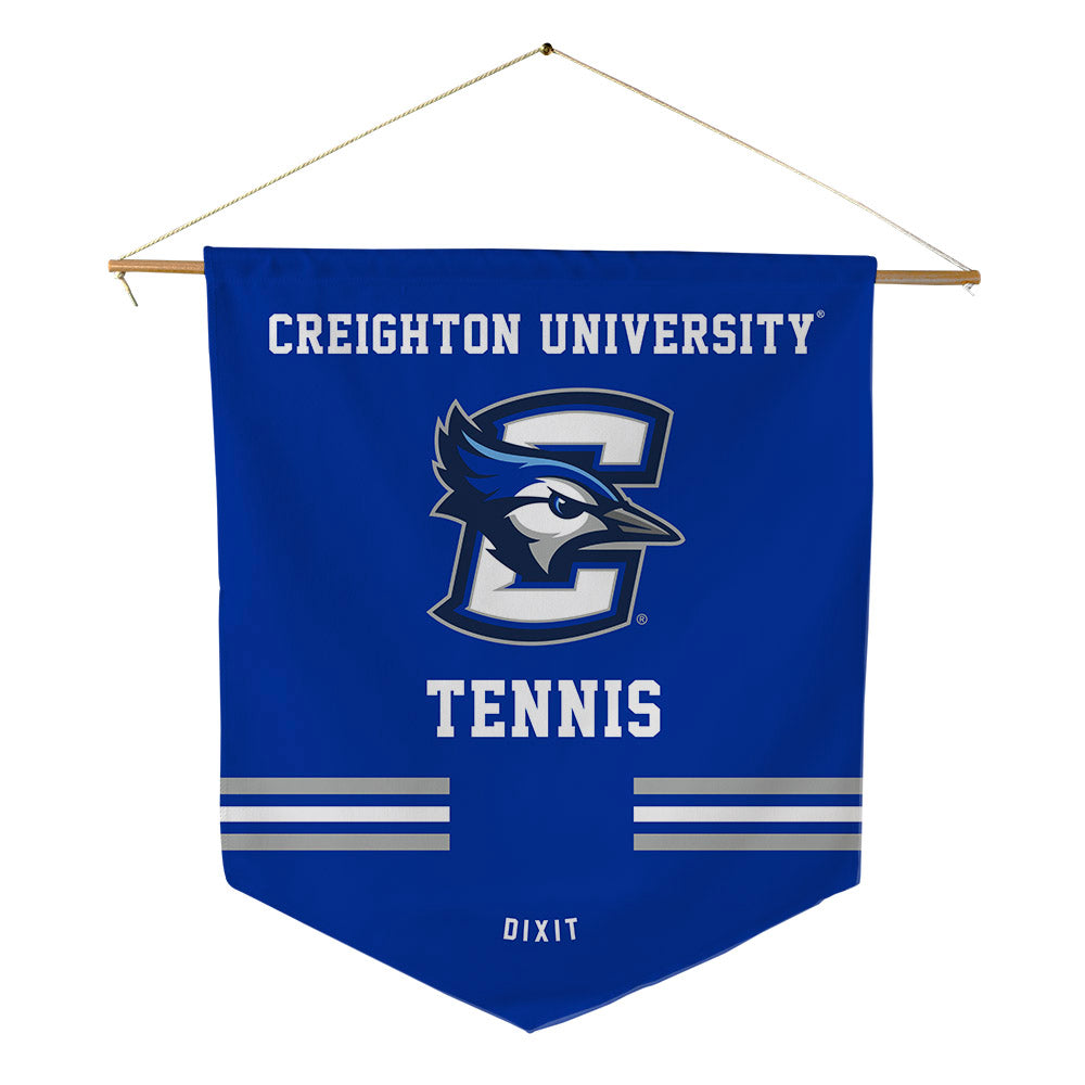Creighton - NCAA Women's Tennis : Mithila Dixit - Pennant - 18" x 21"-0