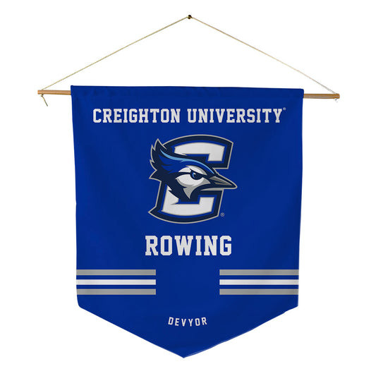 Creighton - NCAA Women's Rowing : Colleen Devyor - Pennant - 18" x 21"-0