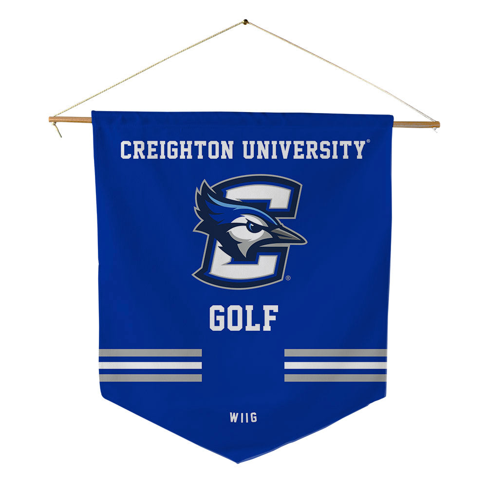 Creighton - NCAA Women's Golf : Adalyn Wiig - Pennant - 18" x 21"-0
