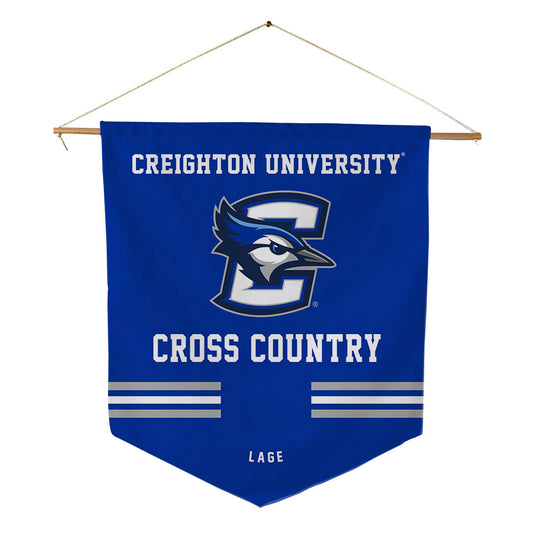 Creighton - NCAA Women's Cross Country : Madeline Lage - Pennant - 18" x 21"-0