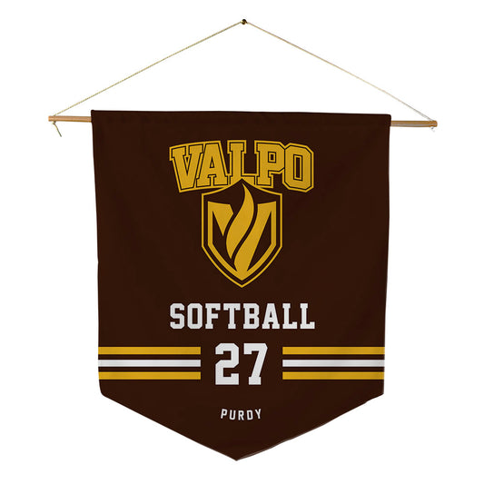 Valpo - NCAA Softball : Kayla Purdy - Pennant - 18" x 21"-0
