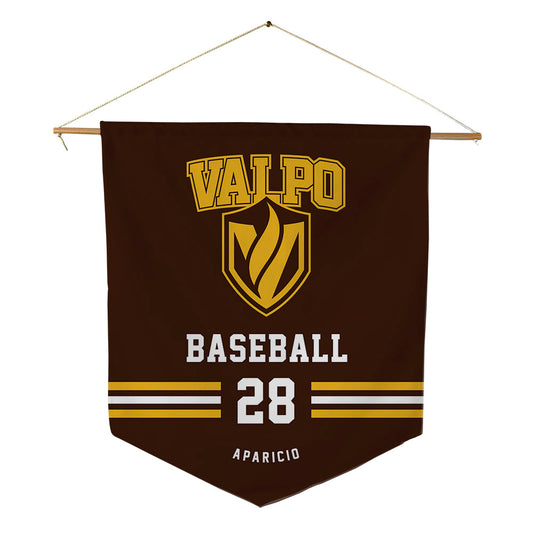Valpo - NCAA Baseball : Aiden Aparicio - Pennant - 18" x 21"-0