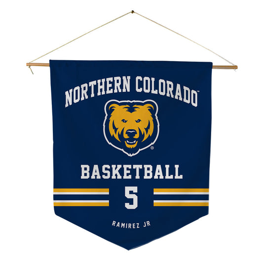 UNCO - NCAA Men's Basketball : Steven Ramirez Jr - Pennant - 18" x 21"-0
