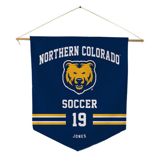 UNCO - NCAA Women's Soccer : Skylar Jones - Pennant - 18" x 21"-0