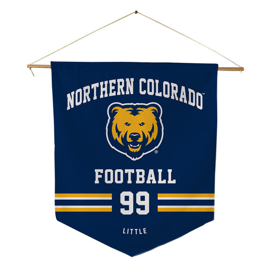 UNCO - NCAA Football : Levi Little - Pennant - 18" x 21"-0