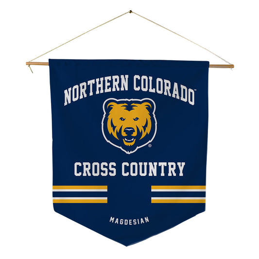 UNCO - NCAA Women's Cross Country : Ania Magdesian - Pennant - 18" x 21"-0