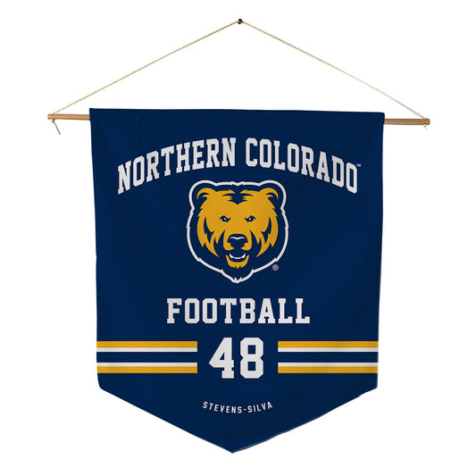 UNCO - NCAA Football : Jesiah Stevens-Silva - Pennant - 18" x 21"-0