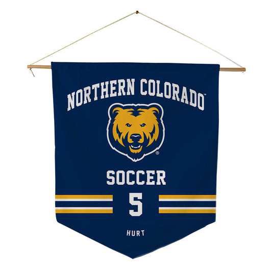 UNCO - NCAA Women's Soccer : Brooklyn Hurt - Pennant - 18" x 21"-0