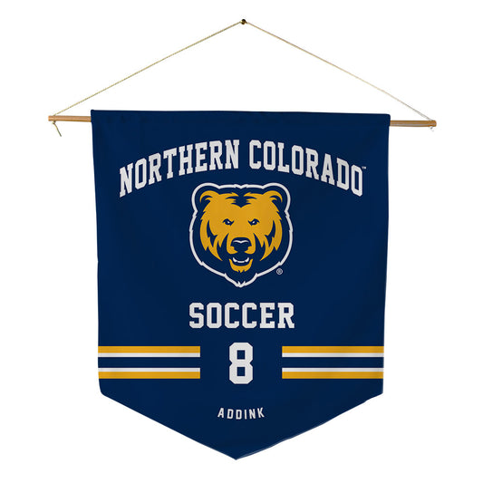 UNCO - NCAA Women's Soccer : Sydney Addink - Pennant - 18" x 21"-0