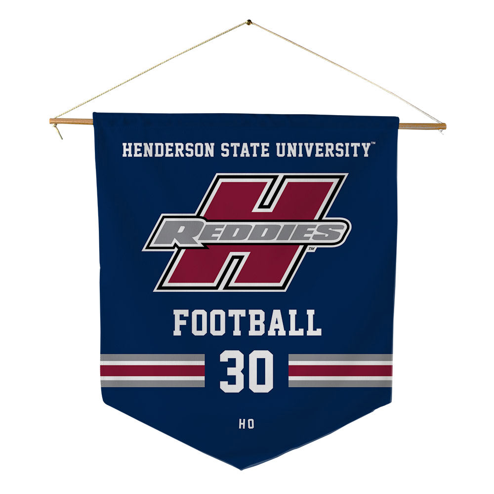 Henderson State - NCAA Football : David Ho - Pennant - 18" x 21"-0