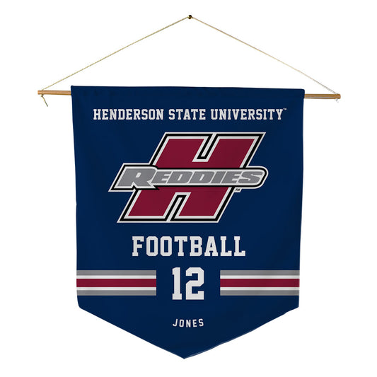 Henderson State - NCAA Football : Marc Jones - Pennant - 18" x 21"-0