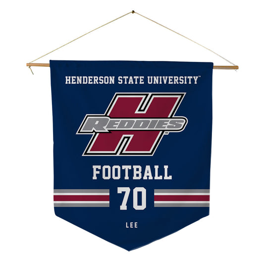 Henderson State - NCAA Football : Marcus Lee - Pennant - 18" x 21"-0