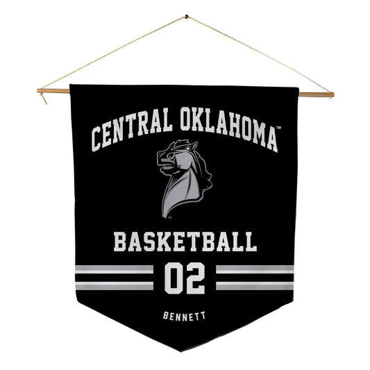 UCO - NCAA Women's Basketball : Jerney Bennett - Pennant - 18" x 21"-0