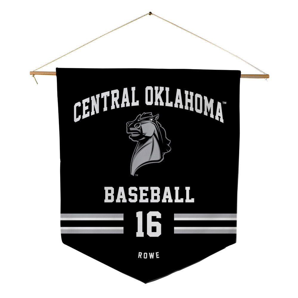 UCO - NCAA Baseball : Trevor Rowe - Pennant - 18" x 21"-0