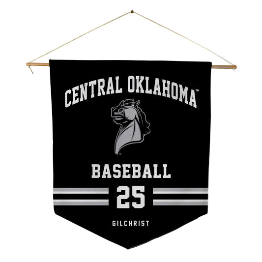 UCO - NCAA Baseball : Gage Gilchrist - Pennant - 18" x 21"-0