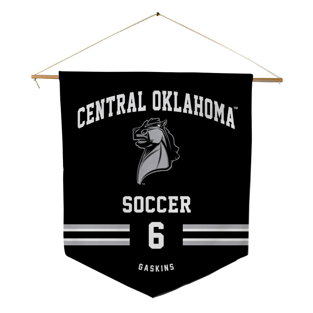 UCO - NCAA Women's Soccer : Sophia Gaskins - Pennant - 18" x 21"-0