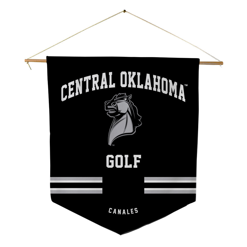 UCO - NCAA Men's Golf : Nick Canales - Pennant - 18" x 21"-0