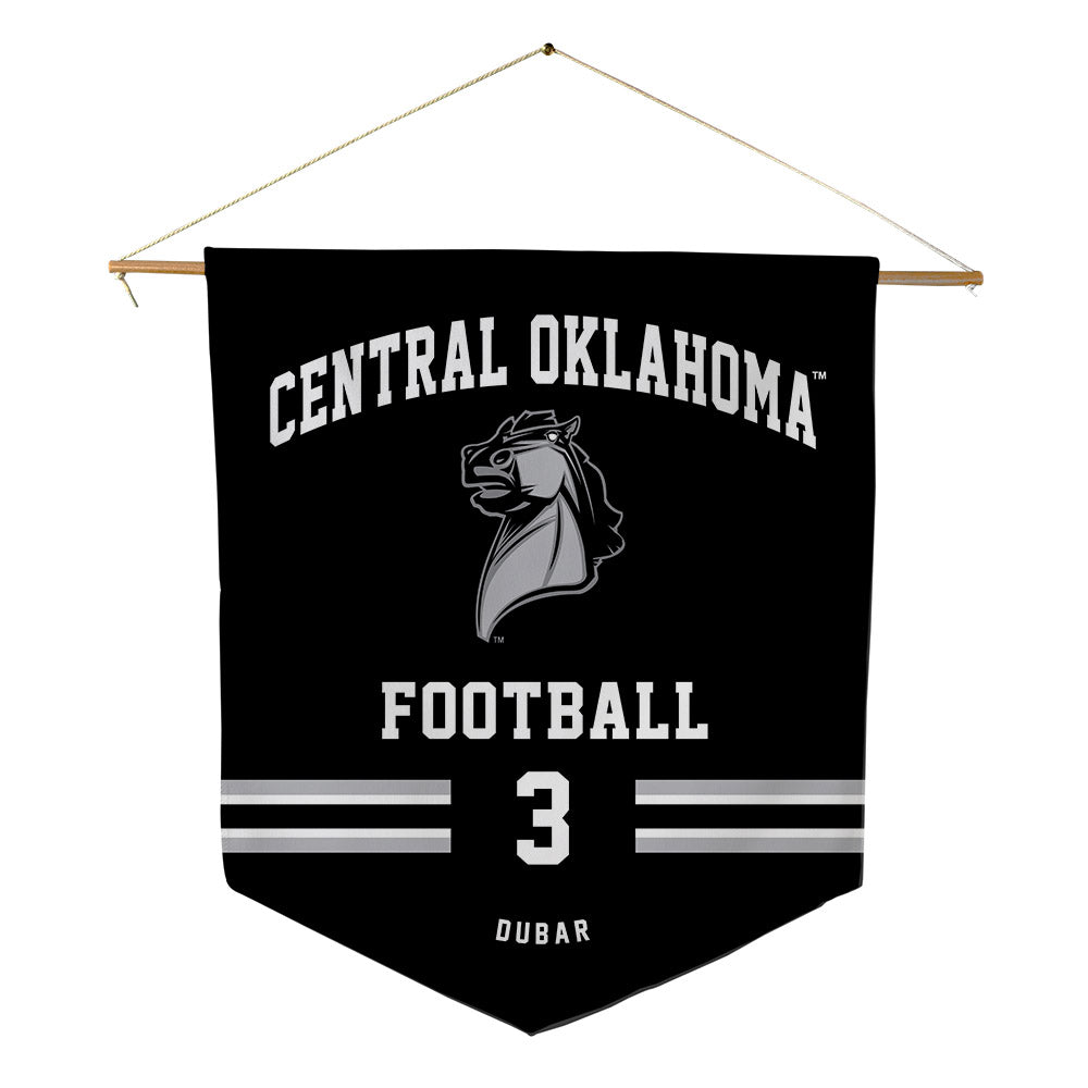 UCO - NCAA Football : Abner Dubar - Pennant - 18" x 21"-0