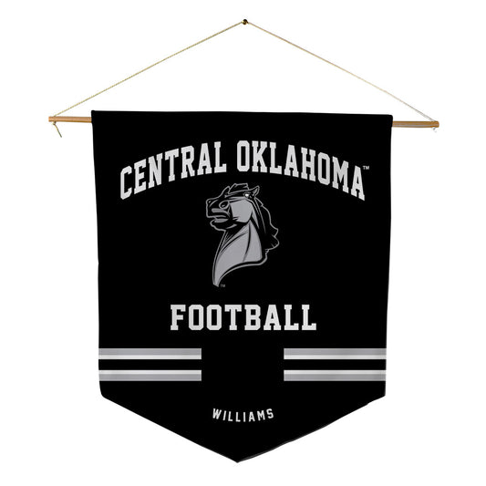 UCO - NCAA Football : David Williams - Pennant - 18" x 21"-0