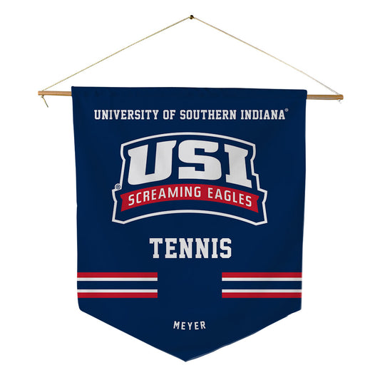 USI - NCAA Women's Tennis : Claire Meyer - Pennant - 18" x 21"-0
