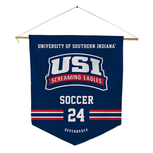 USI - NCAA Women's Soccer : Anna Depenbrock - Pennant - 18" x 21"-0