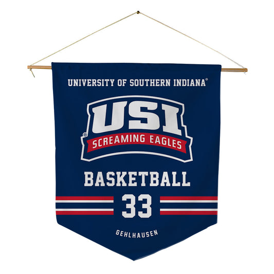 USI - NCAA Men's Basketball : Cayden Gehlhausen - Pennant - 18" x 21"-0