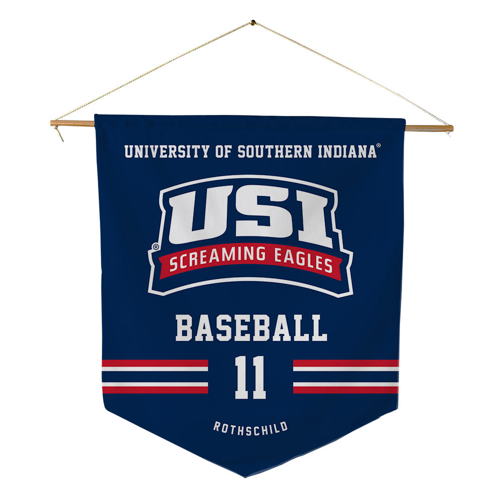 USI - NCAA Baseball : Ethan Rothschild - Pennant - 18" x 21"-0