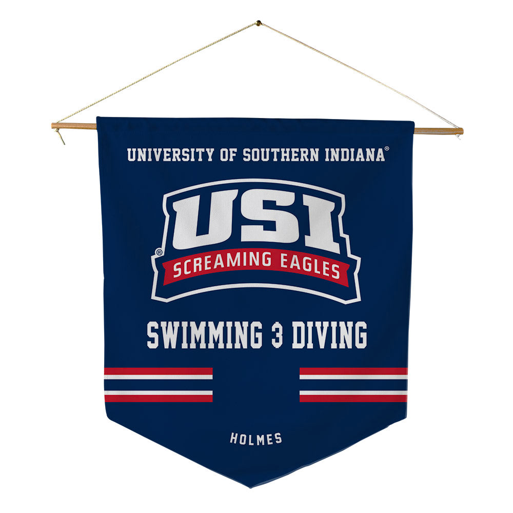USI - NCAA Women's Swimming & Diving : Reagan Holmes - Pennant - 18" x 21"-0