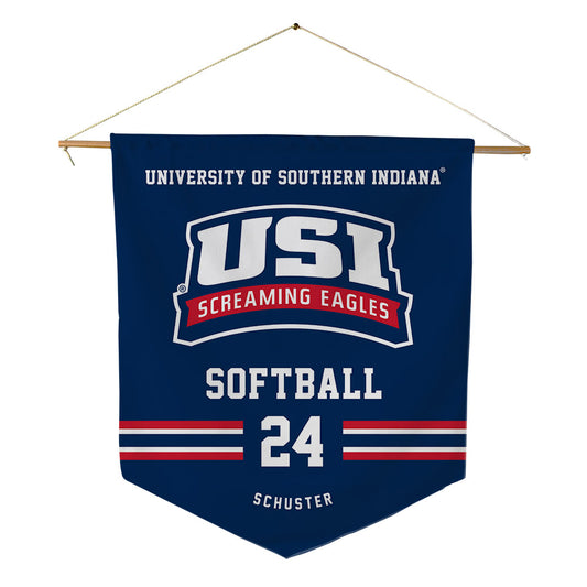 USI - NCAA Softball : Laney Schuster - Pennant - 18" x 21"-0