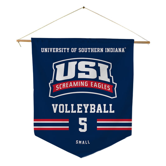 USI - NCAA Women's Volleyball : Audrey Small - Pennant - 18" x 21"-0