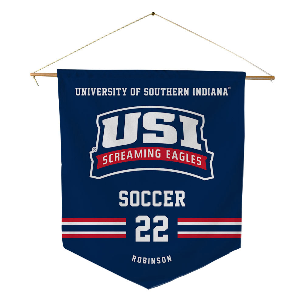 USI - NCAA Women's Soccer : Hailey Robinson - Pennant - 18" x 21"-0