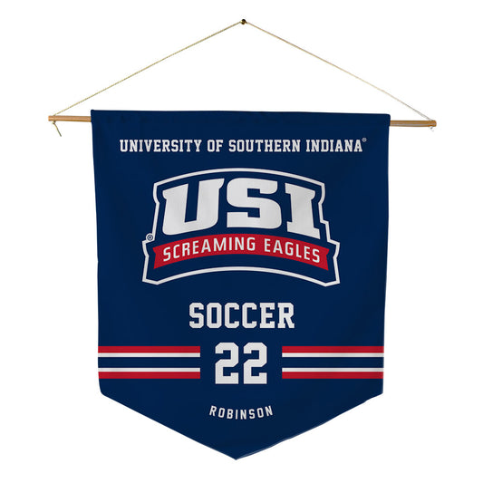 USI - NCAA Women's Soccer : Hailey Robinson - Pennant - 18" x 21"-0