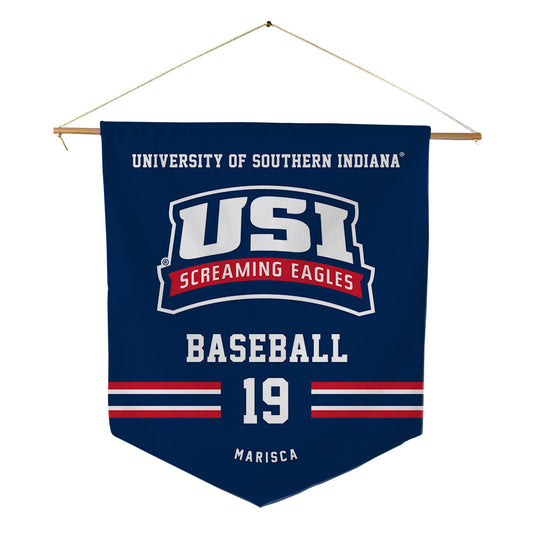 USI - NCAA Baseball : Charlie Marisca - Pennant - 18" x 21"-0