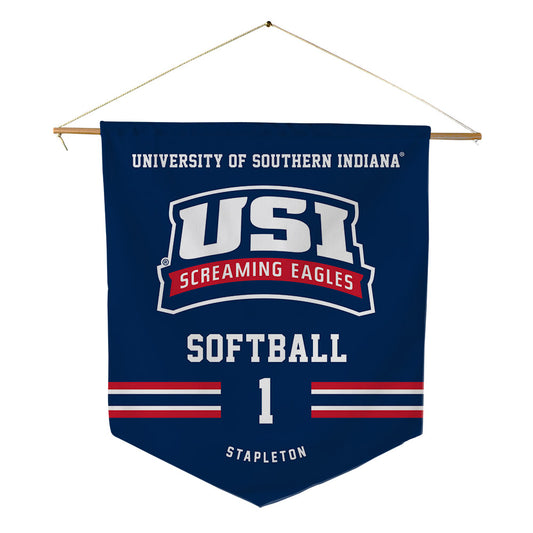 USI - NCAA Softball : Caroline Stapleton - Pennant - 18" x 21"-0
