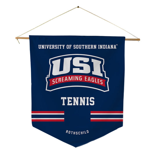 USI - NCAA Men's Tennis : Bryce Rothschild - Pennant - 18" x 21"-0