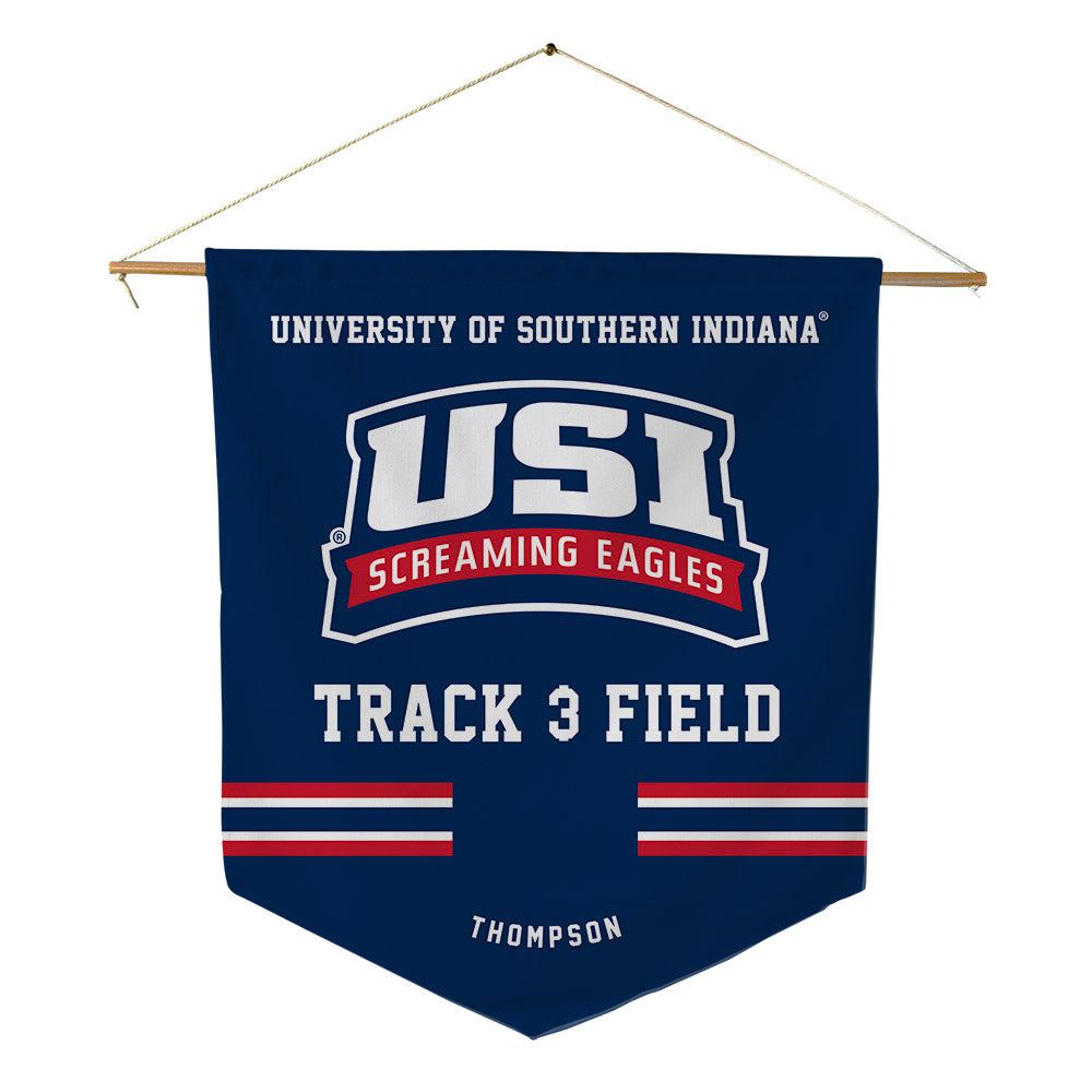 USI - NCAA Men's Track & Field : Gavin Thompson - Pennant - 18" x 21"-0