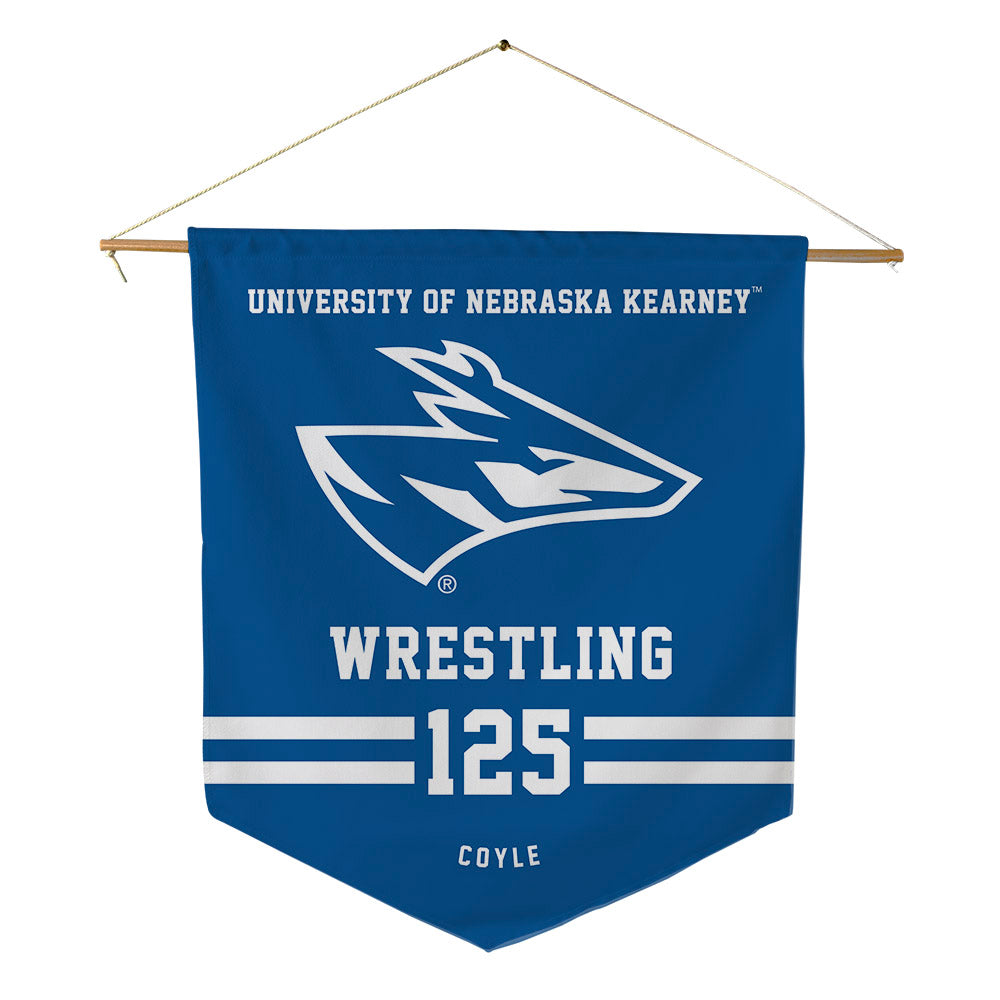 UNK - NCAA Wrestling : Caleb Coyle - Pennant - 18" x 21"-0